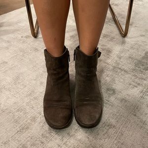 Reed Krakoff suede brown leather boots